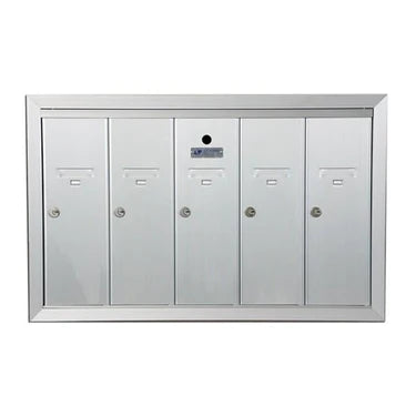 Load image into Gallery viewer, 12505SMSHA - Standard 5 Door Vertical Mailbox Unit - Front Loading and Surface Mounted