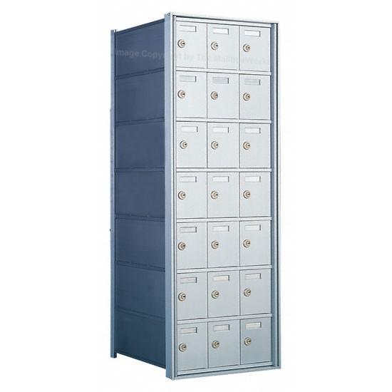 Load image into Gallery viewer, 170073A - Standard 21 Door 7 High Horizontal Mailbox Unit - Rear Loading