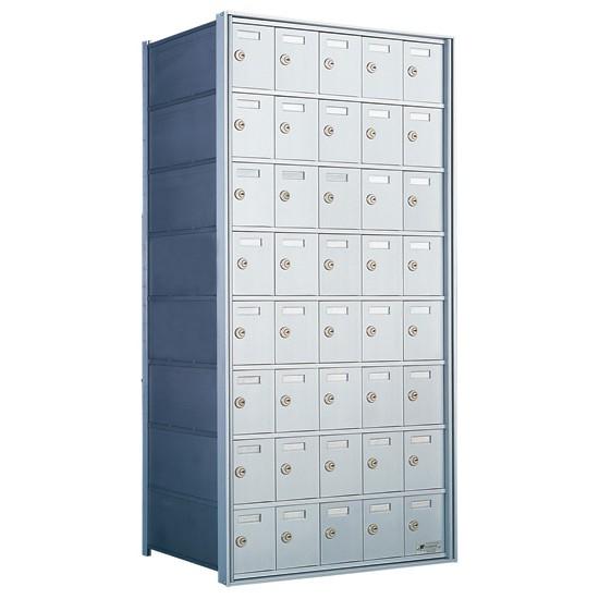 Load image into Gallery viewer, 170085A - Standard 40 Door 8 High Horizontal Mailbox Unit - Rear Loading
