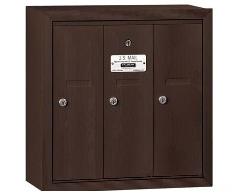 Load image into Gallery viewer, Salsbury Vertical Mailbox - 3 Doors - USPS Access (Ships in 1-2 Days)