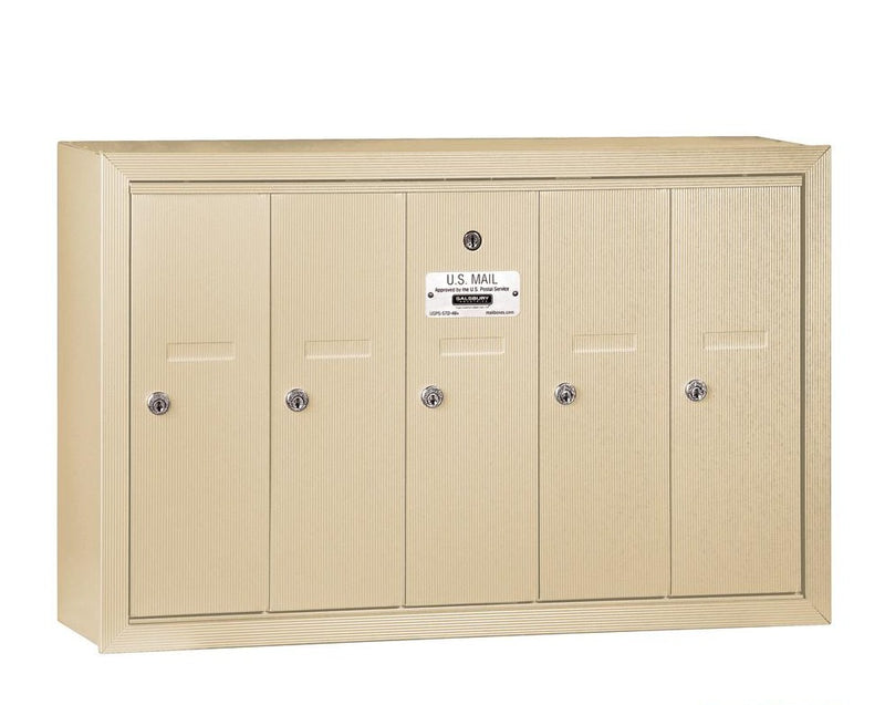 Load image into Gallery viewer, Salsbury Vertical Mailbox - 5 Doors - USPS Access