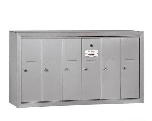 Salsbury Vertical Mailbox - 6 Doors - USPS Access