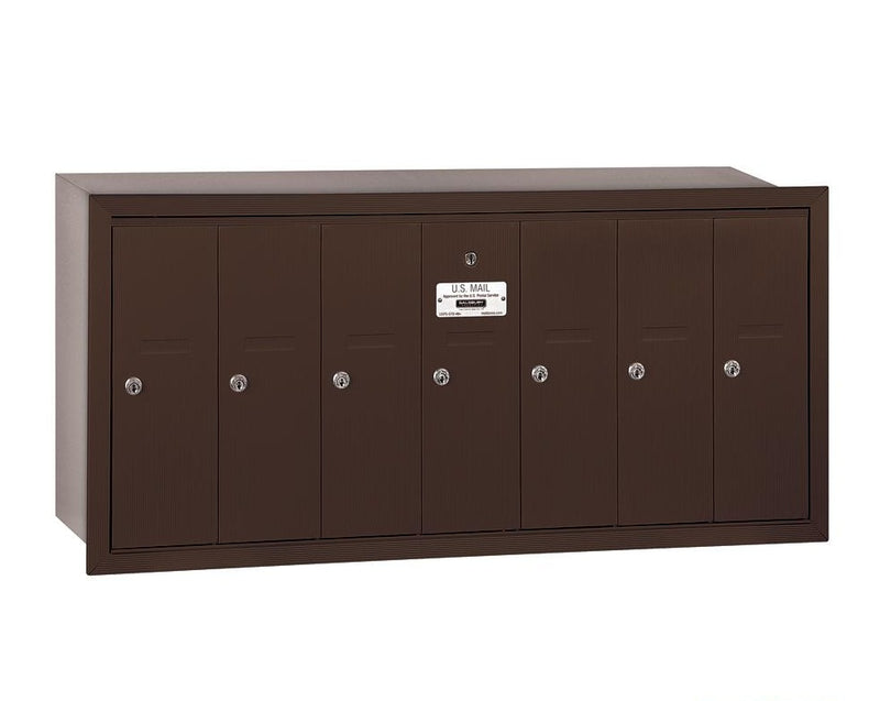 Load image into Gallery viewer, Salsbury Vertical Mailbox - 7 Doors - USPS Access (Ships in 1-2 Days)