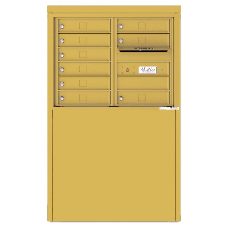 Load image into Gallery viewer, 4C06D-09-D - 9 Tenant Doors and Outgoing Mail Compartment - 4C Depot Mailbox Module