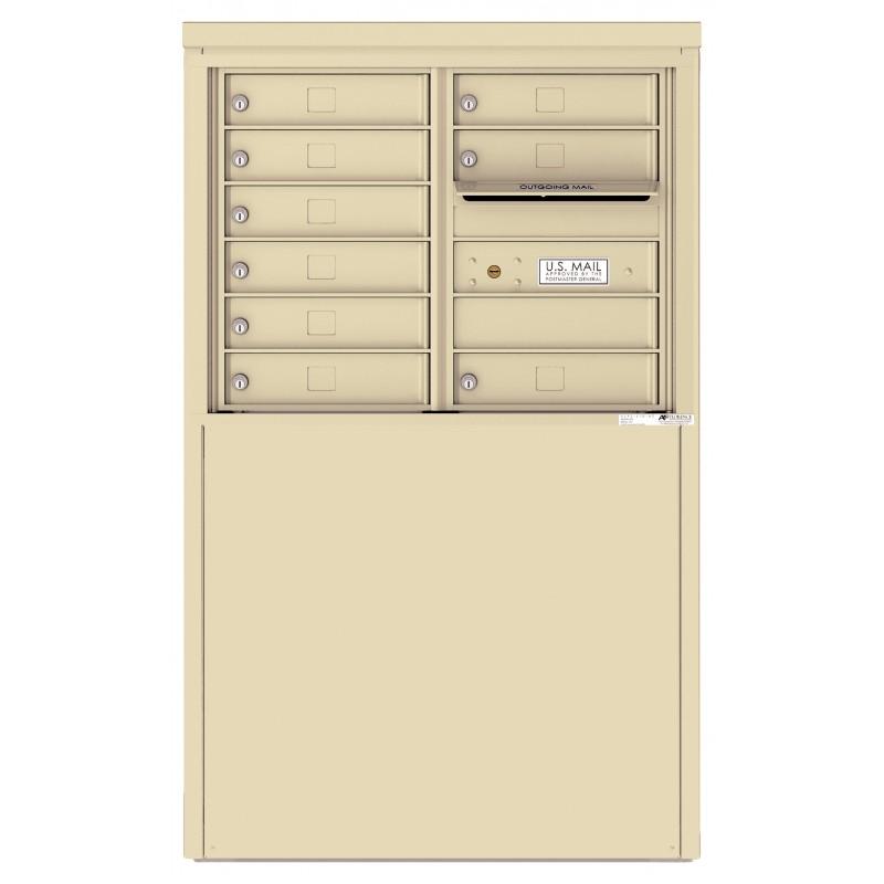 Load image into Gallery viewer, 4C06D-09-D - 9 Tenant Doors and Outgoing Mail Compartment - 4C Depot Mailbox Module