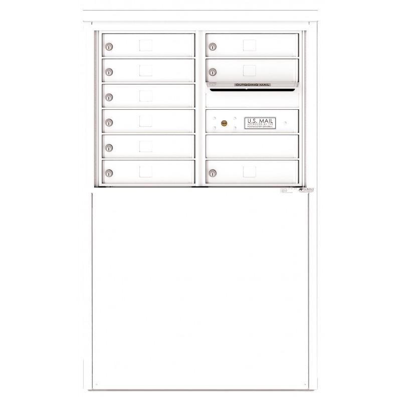 Load image into Gallery viewer, 4C06D-09-D - 9 Tenant Doors and Outgoing Mail Compartment - 4C Depot Mailbox Module