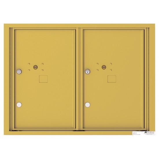 Load image into Gallery viewer, 4C06D-2P - 2 Parcel Doors Unit - 4C Wall Mount 6-High