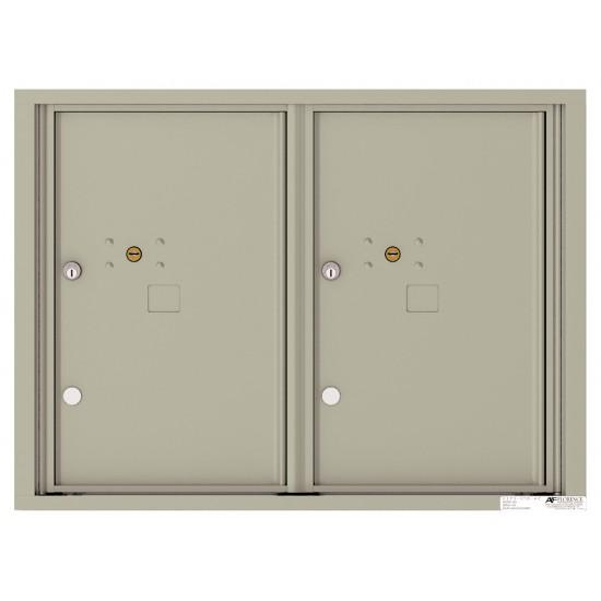 Load image into Gallery viewer, 4C06D-2P - 2 Parcel Doors Unit - 4C Wall Mount 6-High