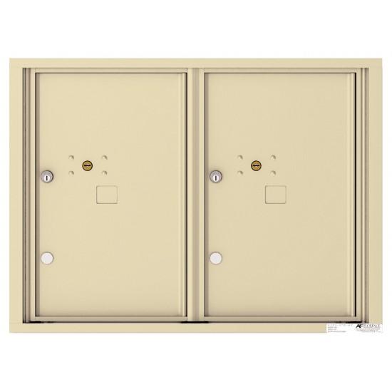 Load image into Gallery viewer, 4C06D-2P - 2 Parcel Doors Unit - 4C Wall Mount 6-High