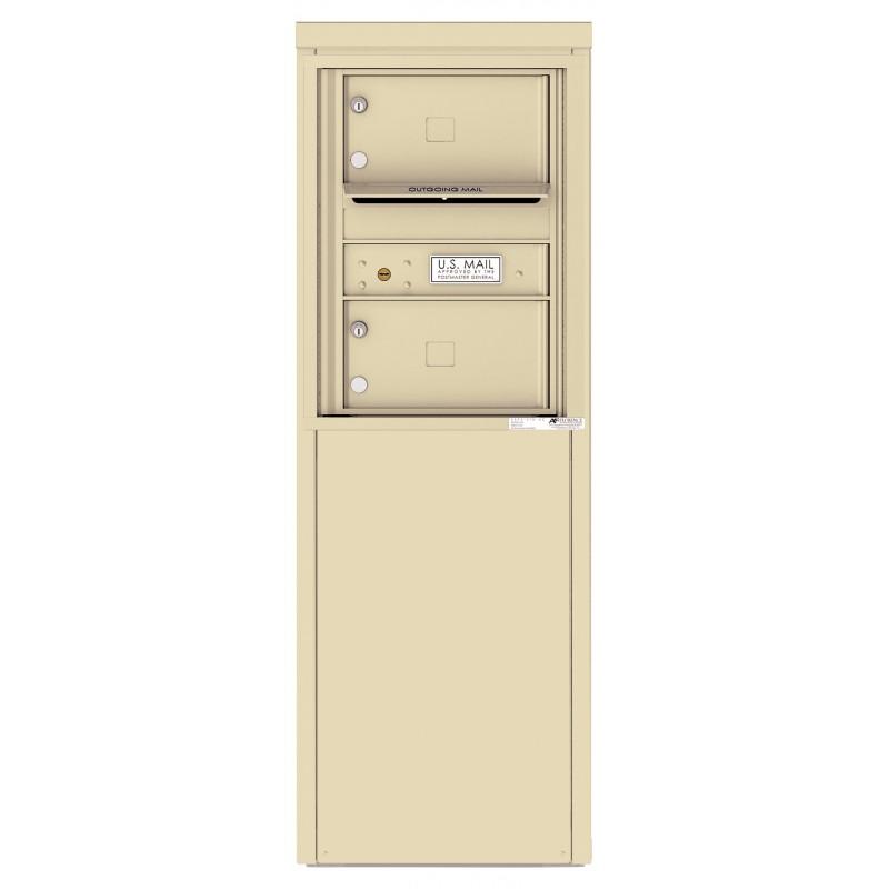 Load image into Gallery viewer, 4C06S-02-D - 2 Tenant Doors with one Outgoing Mail Compartment - 4C Depot Mailbox Module