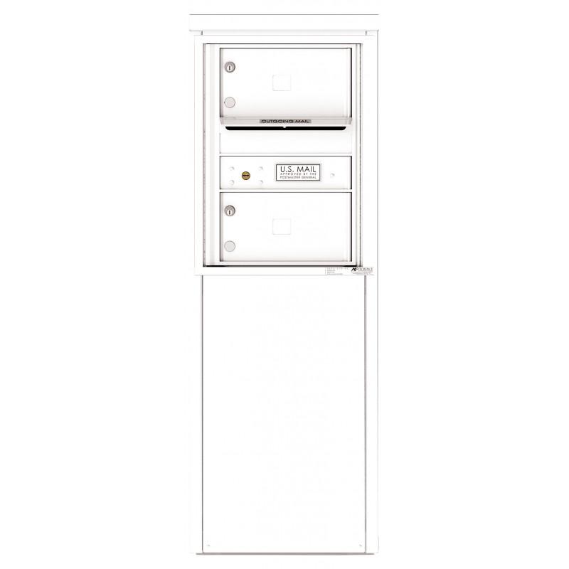 Load image into Gallery viewer, 4C06S-02-D - 2 Tenant Doors with one Outgoing Mail Compartment - 4C Depot Mailbox Module