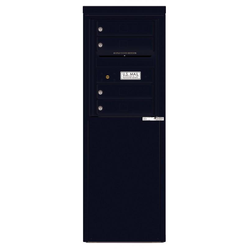 Load image into Gallery viewer, 4C06S-04-D - 4 Tenant Doors with one Outgoing Mail Compartment - 4C Depot Mailbox Module