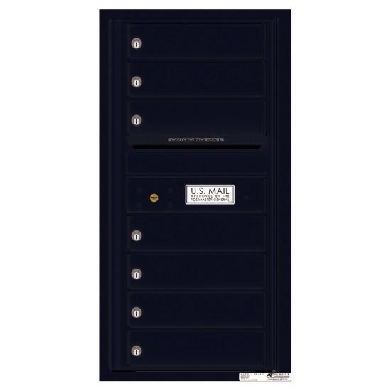 Load image into Gallery viewer, 4C09S-07 - 7 Tenant Doors with Outgoing Mail Compartment - 4C Wall Mount 9-High Mailboxes