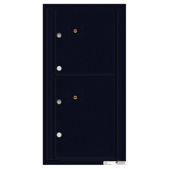 Load image into Gallery viewer, 4C09S-2P - 2 Parcel Doors Unit - 4C Wall Mount 9-High