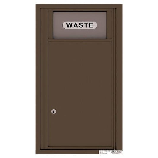 4C09S-BIN - Trash/Recycling Bin - 4C Wall Mount 9-High