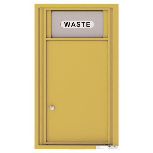 4C09S-BIN - Trash/Recycling Bin - 4C Wall Mount 9-High