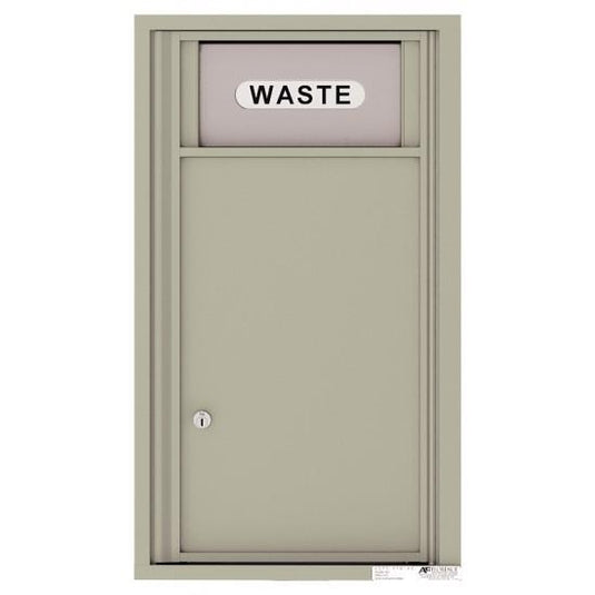 4C09S-BIN - Trash/Recycling Bin - 4C Wall Mount 9-High