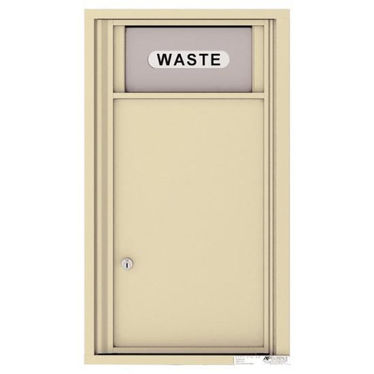 4C09S-BIN - Trash/Recycling Bin - 4C Wall Mount 9-High