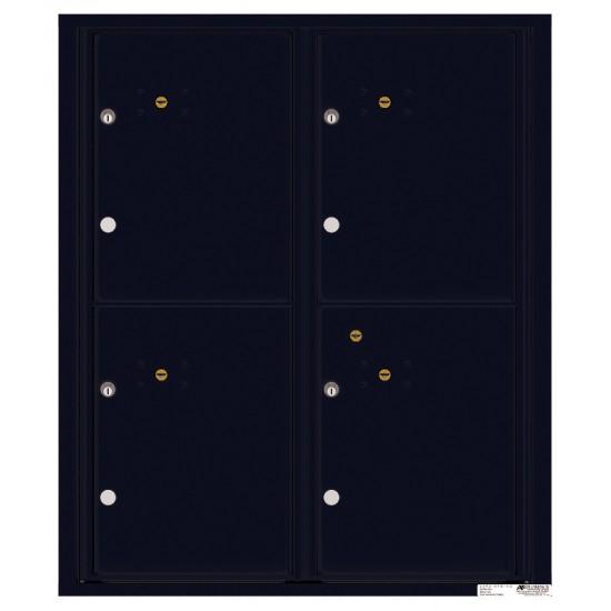 Load image into Gallery viewer, 4CADD-4P - 4 Parcel Doors Unit - 4C Wall Mount ADA Height