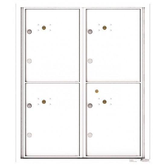 Load image into Gallery viewer, 4CADD-4P - 4 Parcel Doors Unit - 4C Wall Mount ADA Height