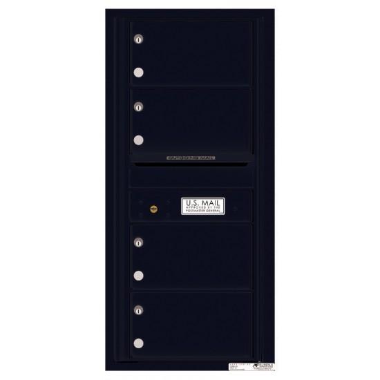 Load image into Gallery viewer, 4C10S-04 - 4 Oversized Tenant Doors with Outgoing Mail Compartment - 4C Wall Mount 10-High Mailboxes