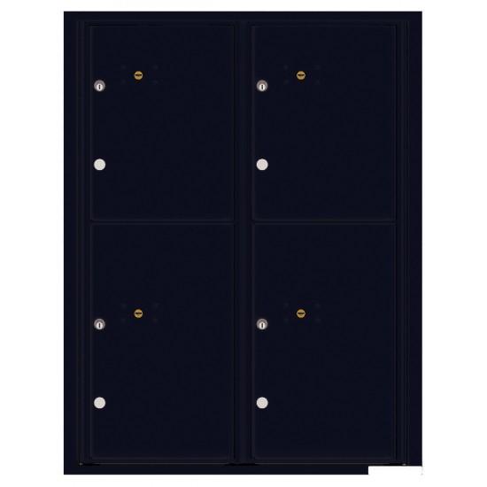 Load image into Gallery viewer, 4C11D-4P - 4 Parcel Doors Unit - 4C Wall Mount 11-High