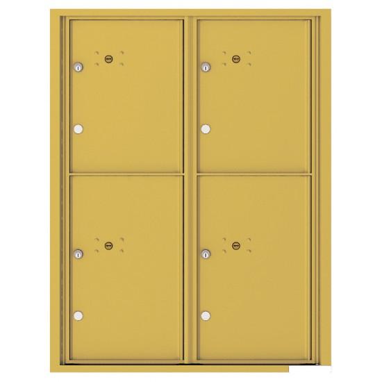 Load image into Gallery viewer, 4C11D-4P - 4 Parcel Doors Unit - 4C Wall Mount 11-High