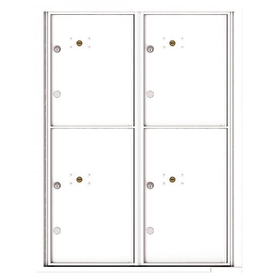 Load image into Gallery viewer, 4C11D-4P - 4 Parcel Doors Unit - 4C Wall Mount 11-High