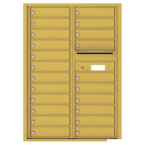 Load image into Gallery viewer, 4C12D-22 - 22 Tenant Doors with Outgoing Mail Compartment - 4C Wall Mount 12-High Mailboxes