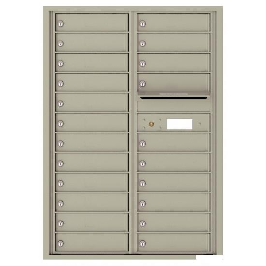 Load image into Gallery viewer, 4C12D-22 - 22 Tenant Doors with Outgoing Mail Compartment - 4C Wall Mount 12-High Mailboxes