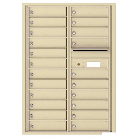 Load image into Gallery viewer, 4C12D-22 - 22 Tenant Doors with Outgoing Mail Compartment - 4C Wall Mount 12-High Mailboxes