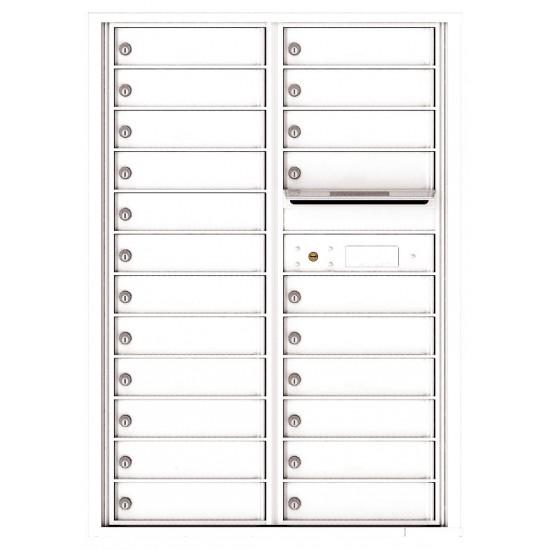 Load image into Gallery viewer, 4C12D-22 - 22 Tenant Doors with Outgoing Mail Compartment - 4C Wall Mount 12-High Mailboxes