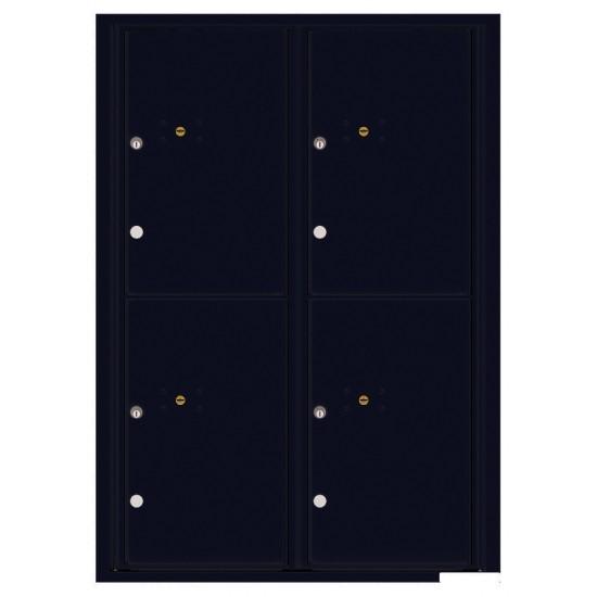 Load image into Gallery viewer, 4C12D-4P - 4 Parcel Doors Unit - 4C Wall Mount 12-High