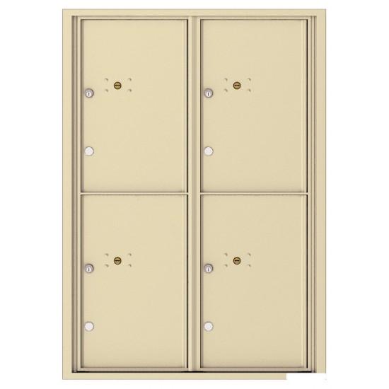Load image into Gallery viewer, 4C12D-4P - 4 Parcel Doors Unit - 4C Wall Mount 12-High