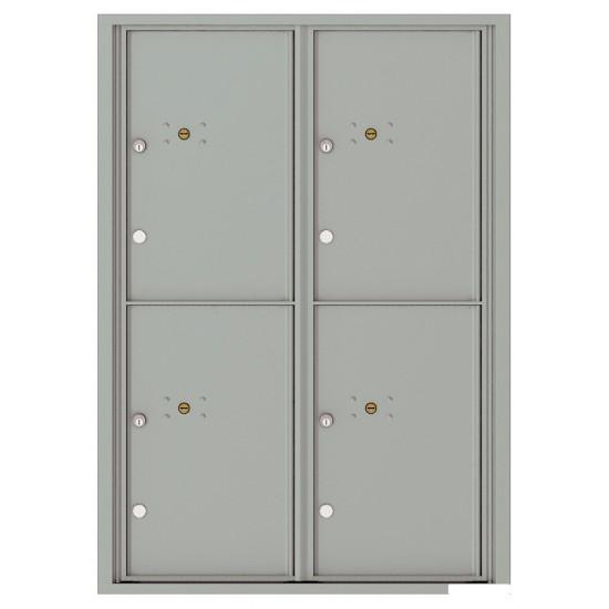 Load image into Gallery viewer, 4C12D-4P - 4 Parcel Doors Unit - 4C Wall Mount 12-High