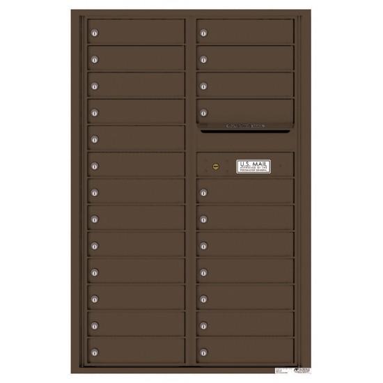 Load image into Gallery viewer, 4C13D-24 - 24 Tenant Doors and Outgoing Mail Compartment - 4C Wall Mount 13-High Mailboxes
