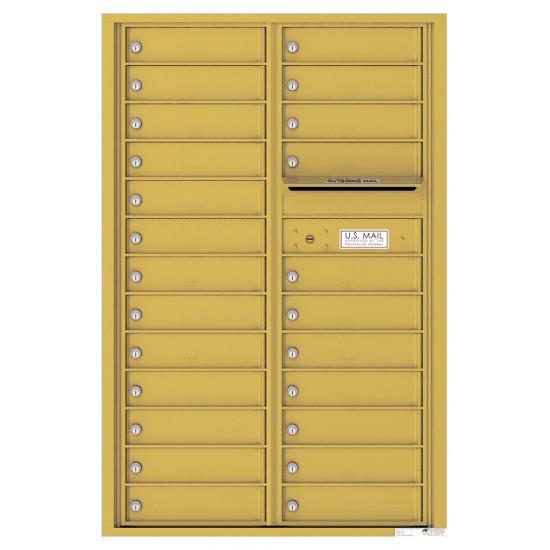 Load image into Gallery viewer, 4C13D-24 - 24 Tenant Doors and Outgoing Mail Compartment - 4C Wall Mount 13-High Mailboxes