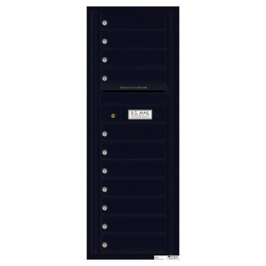 Load image into Gallery viewer, 4C13S-11 - 11 Tenant Doors with Outgoing Mail Compartment - 4C Wall Mount 13-High Mailboxes