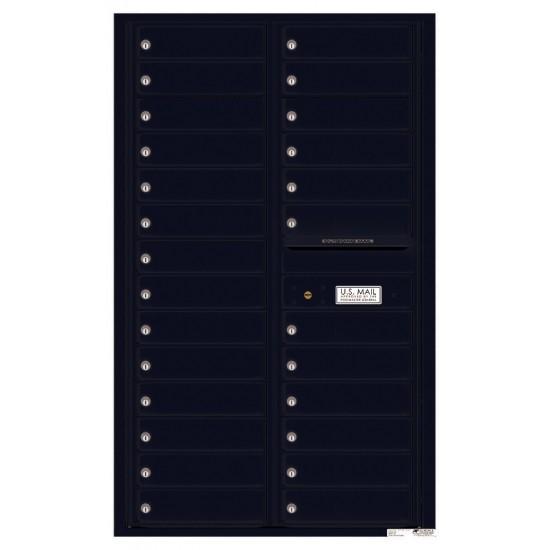 Load image into Gallery viewer, 4C14D-26 - 26 Tenant Doors and Outgoing Mail Compartment - 4C Wall Mount 14-High Mailboxes