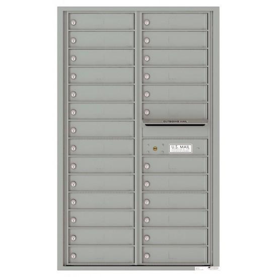 Load image into Gallery viewer, 4C14D-26 - 26 Tenant Doors and Outgoing Mail Compartment - 4C Wall Mount 14-High Mailboxes