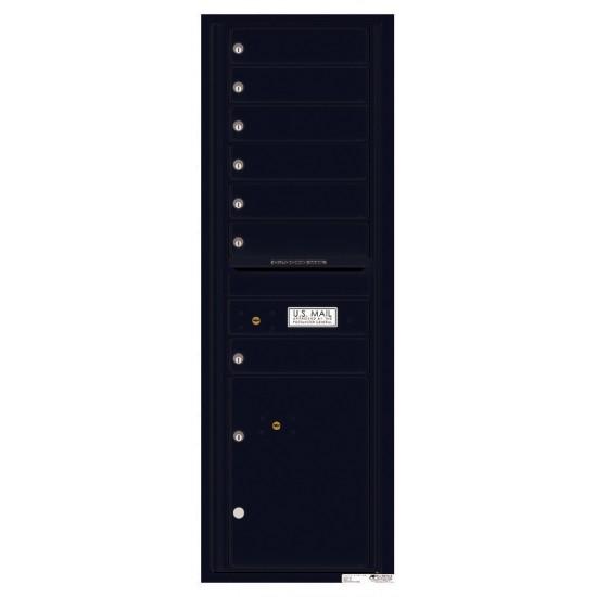 Load image into Gallery viewer, 4C14S-07 - 7 Tenant Doors with 1 Parcel Locker and Outgoing Mail Compartment - 4C Wall Mount 14-High Mailboxes