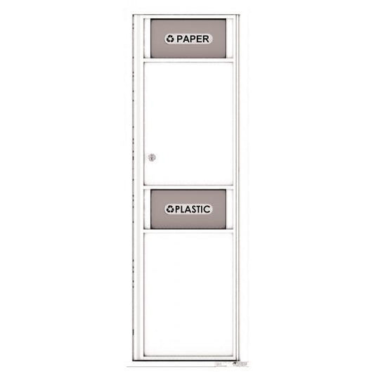 4C14S-BIN - Trash/Recycling Bin - 4C Wall Mount 14-High