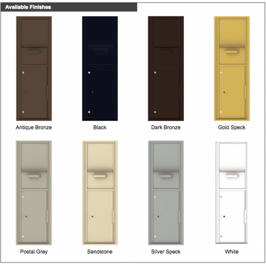 4C14S-HOP - Collection/Drop Box Unit - 4C Wall Mount 14-High