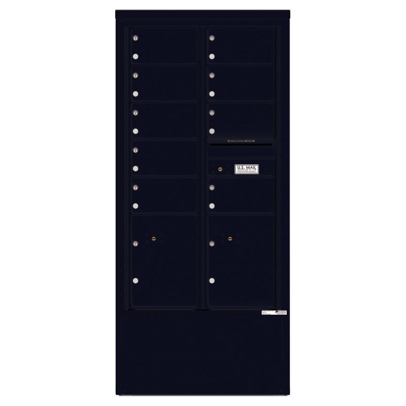Load image into Gallery viewer, 4C15D-09-D - 9 Tenant Doors with 2 Parcel Lockers and Outgoing Mail Compartment - 4C Depot Mailbox Module