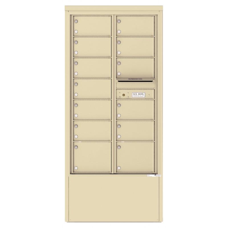 Load image into Gallery viewer, 4C15D-13-D - 13 Tenant Doors and Outgoing Mail Compartment - 4C Depot Mailbox Module
