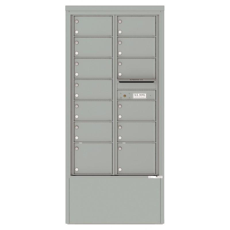 Load image into Gallery viewer, 4C15D-13-D - 13 Tenant Doors and Outgoing Mail Compartment - 4C Depot Mailbox Module