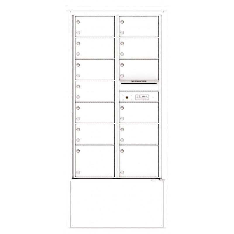 Load image into Gallery viewer, 4C15D-13-D - 13 Tenant Doors and Outgoing Mail Compartment - 4C Depot Mailbox Module