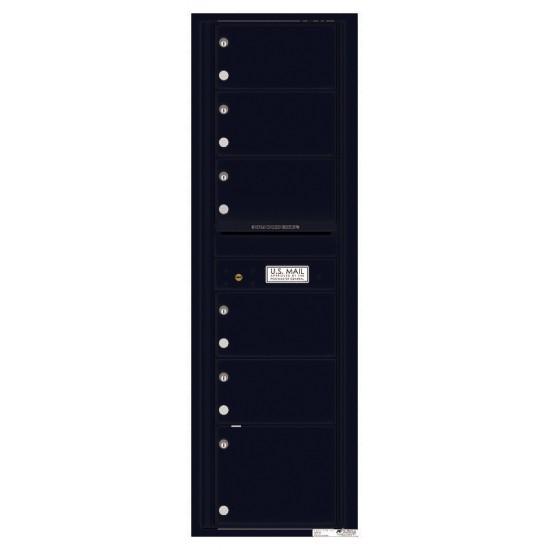 Load image into Gallery viewer, 4C15S-06 - 6 Oversized Tenant Doors with Outgoing Mail Compartment - 4C Wall Mount 15-High Mailboxes