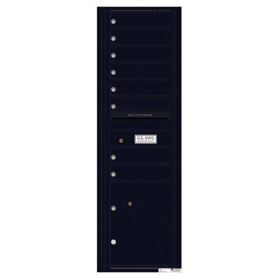 Load image into Gallery viewer, 4C15S-08 - 8 Tenant Doors with 1 Parcel Locker and Outgoing Mail Compartment - 4C Wall Mount 15-High Mailboxes