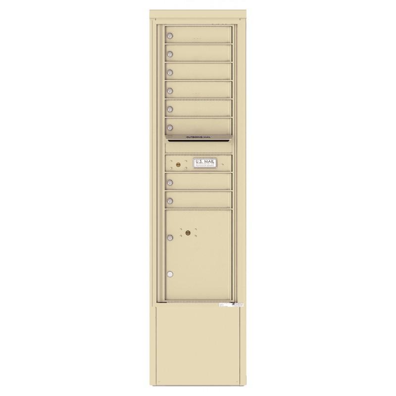 Load image into Gallery viewer, 4C15S-08-D - 8 Tenant Doors with 1 Parcel Locker and Outgoing Mail Compartment - 4C Depot Mailbox Module